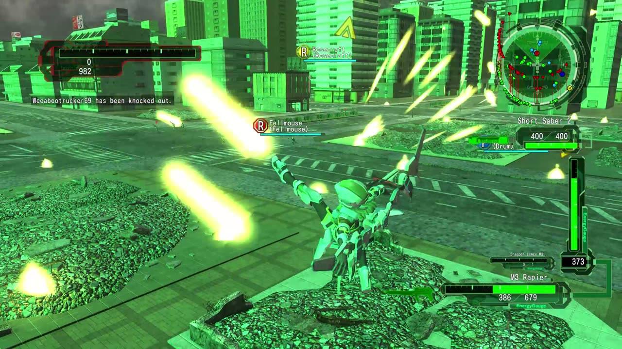 Earth Defense Force 6 Final Boss (Multiplayer Hard Mode)