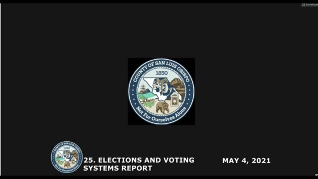 Election Security • Board of Supervisors May 4, 2021 Public Comment • Karen • Karen • Kathleen • Ken