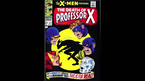 X-Men Death of Professor X