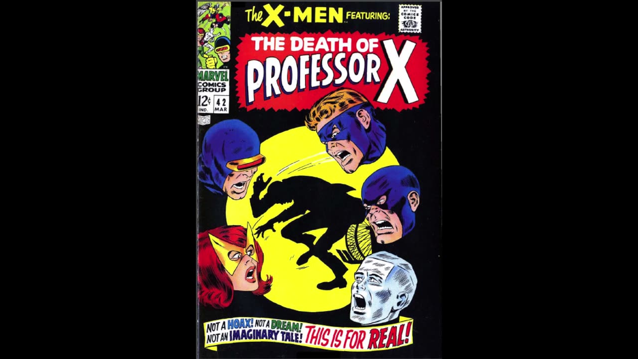 X-Men Death of Professor X