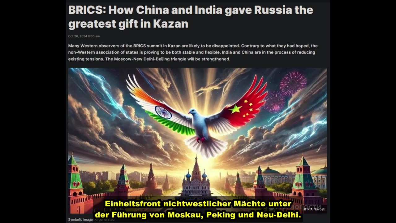 BRICS: How China and India gave Russia the greatest gift in Kazan 😎
