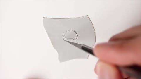 Cut Out A Lying Cat With A Beauty Knife