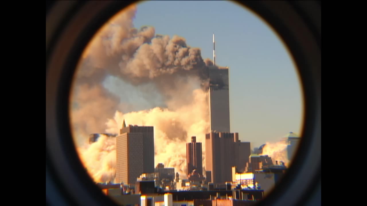 World Trade Center Collapse on 9/11/2001, Upscaled to 4K 60P