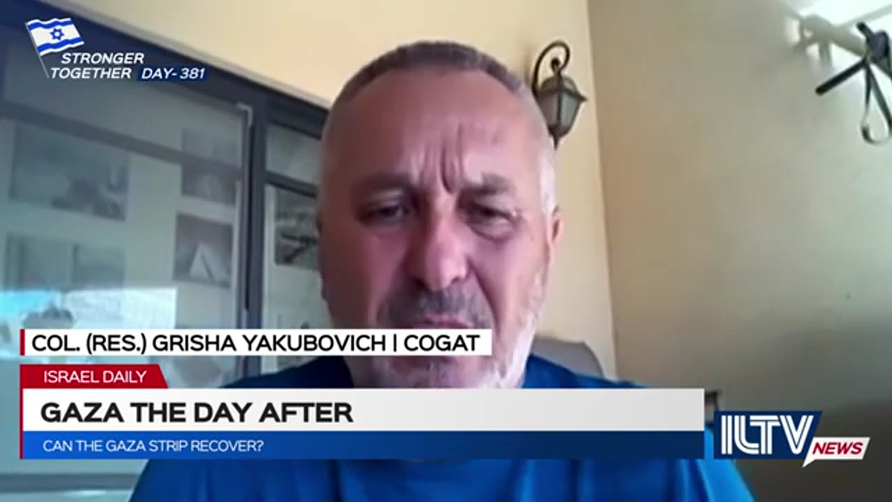 Interview with COGAT's Col. (Res.) Grisha Yakubovich