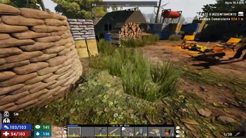 7 Days to die Alpha 18.4 O javali Pistola