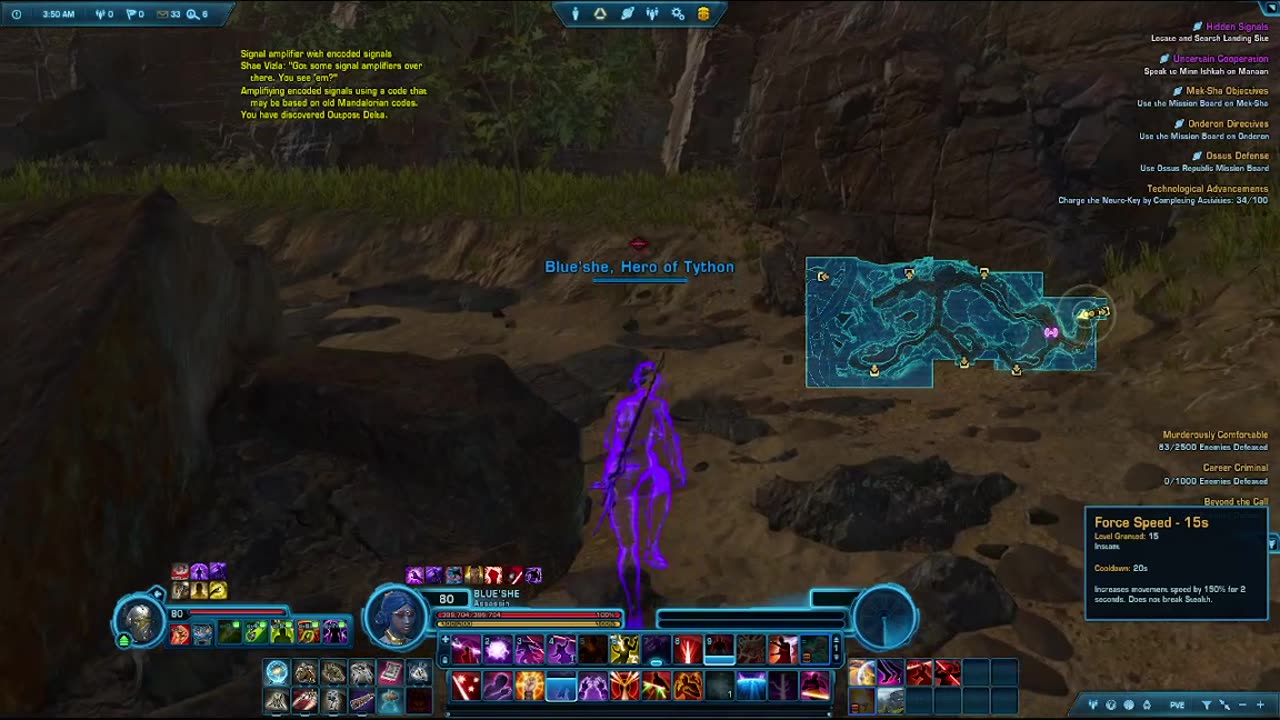 #SWTOR Showdown on Ruhnuk Lightside Female Jedi Knight Loyalist