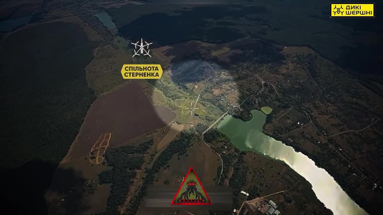 🦅💥 FPV drone shot down a Russian "SuperCam"!