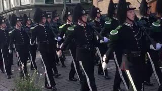 Ceremonial Welcome of King & Queen of Norway