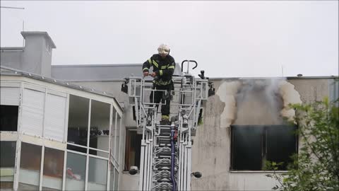 Na Malešnici izgorio stan