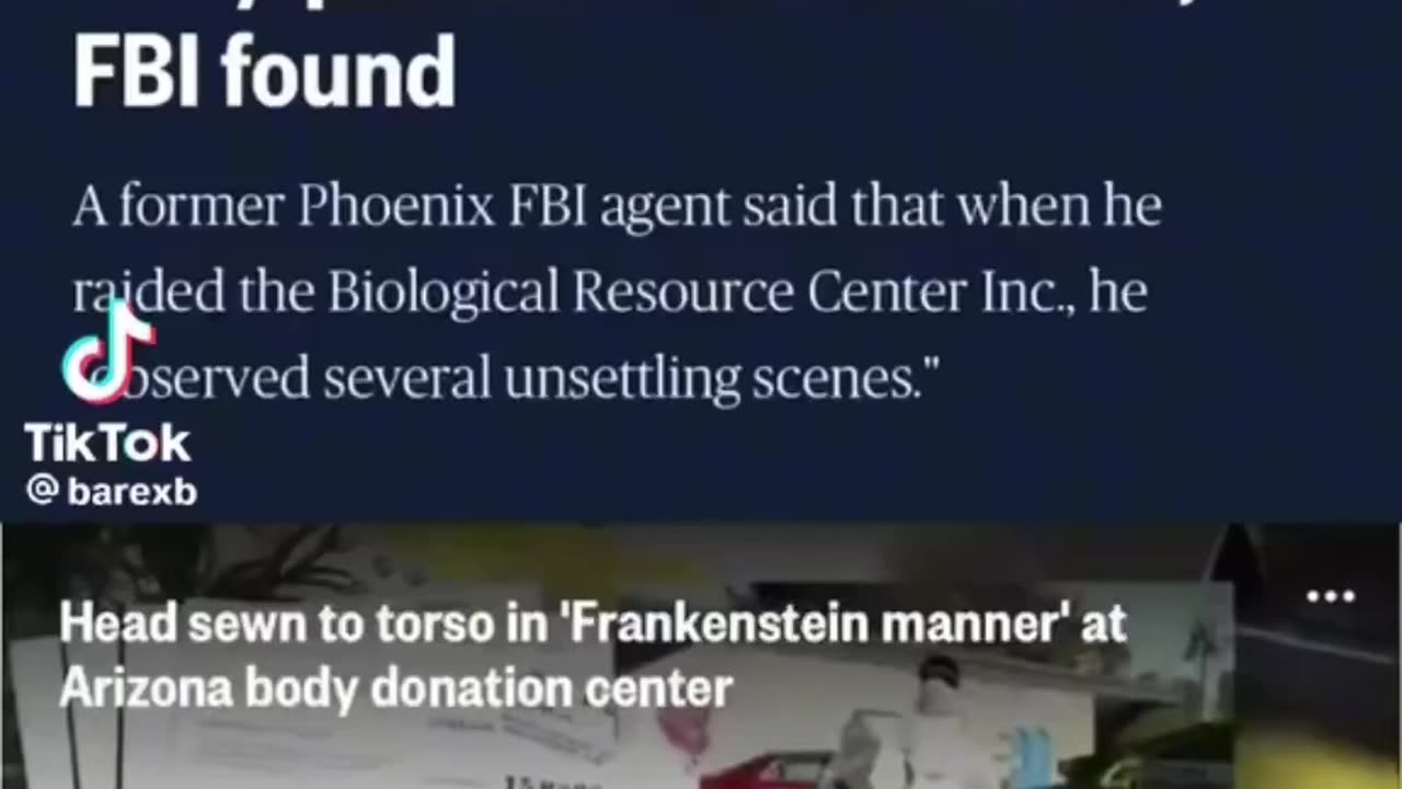 Body Parts Donation Center Frankenstein Nightmare Crime Scene