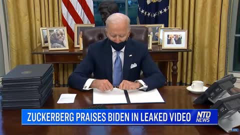 Zuckerberg Praises Biden in Leaked Video