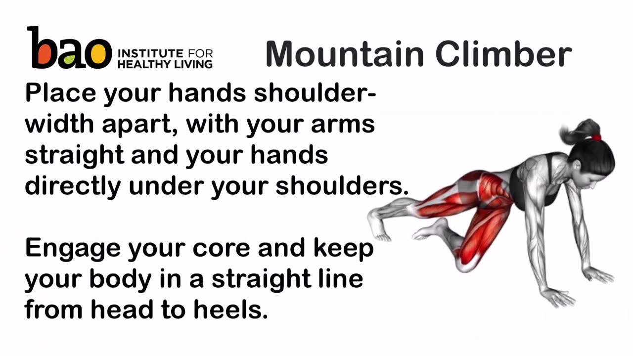 exercise Mountain Climber