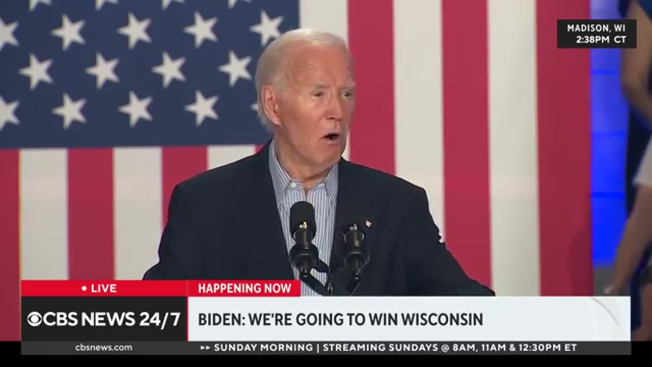 Biden says he's staying in 2024 race and will beat Trump again