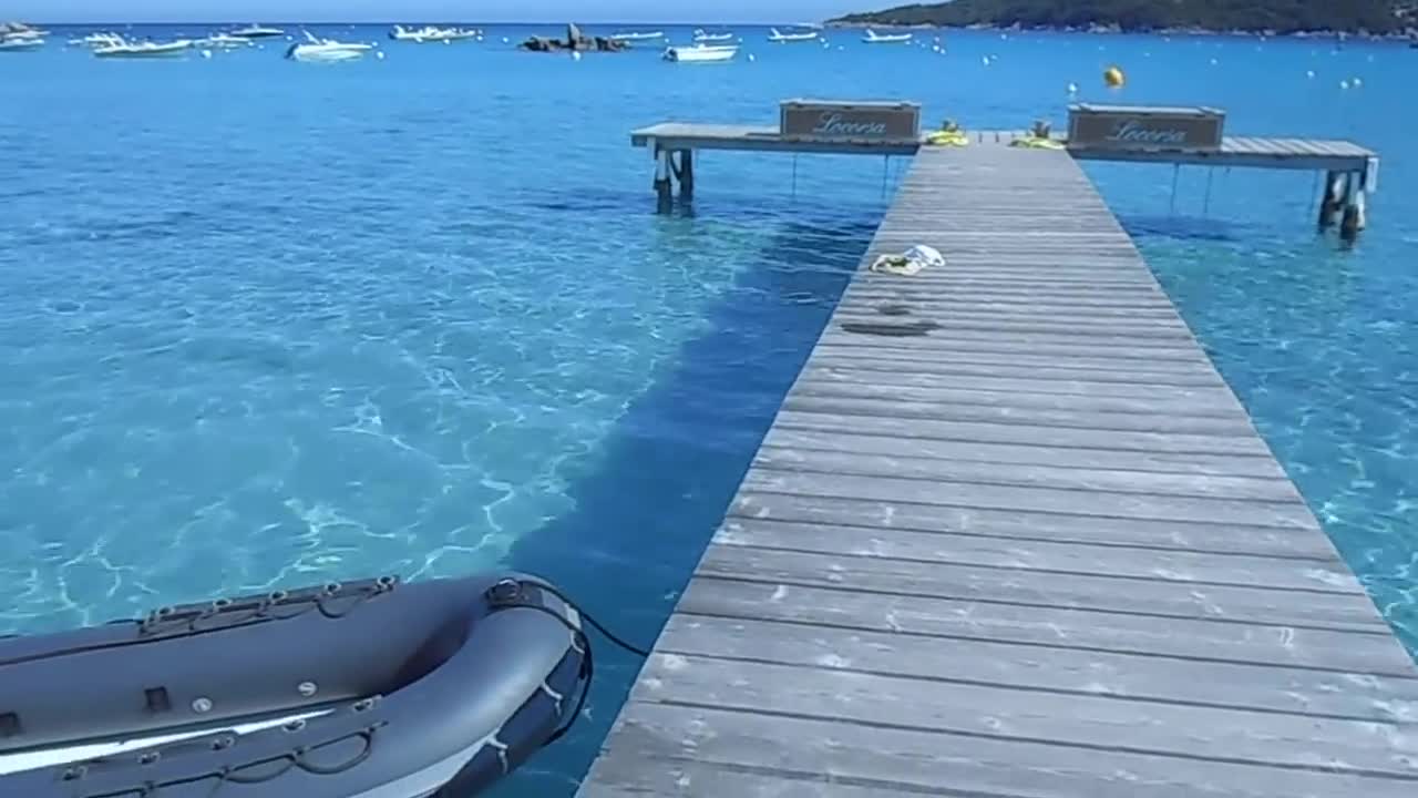 beach santa giulia corsica