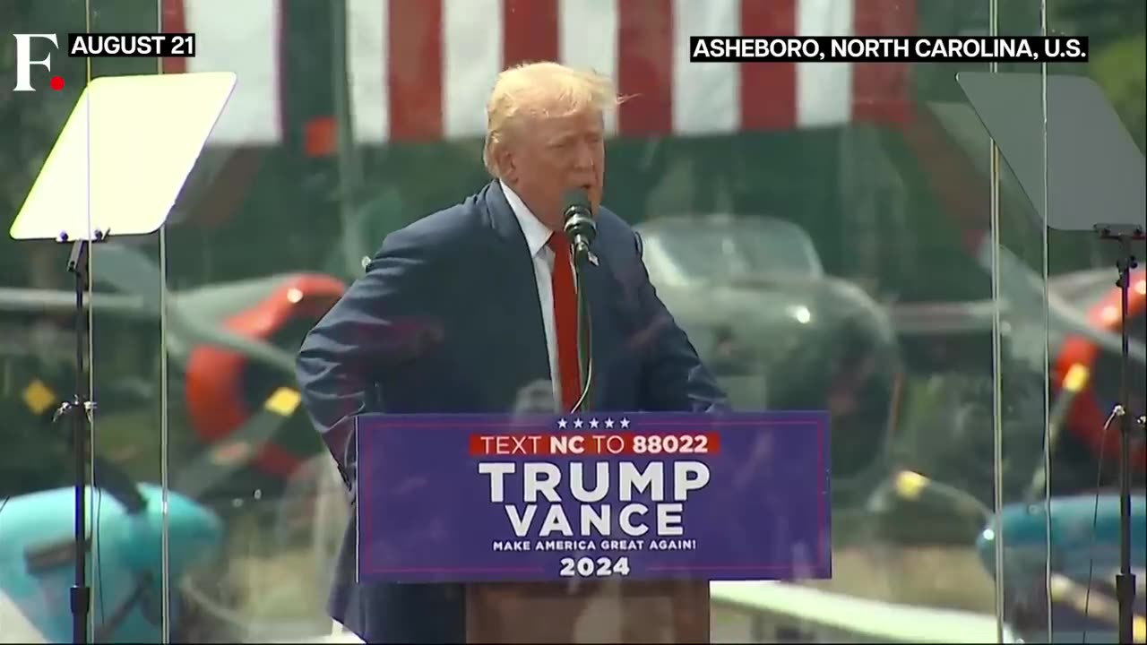 Donald Trump Addresses First Open Rally in North Carolina After Assassination Bid |US Elections 2024