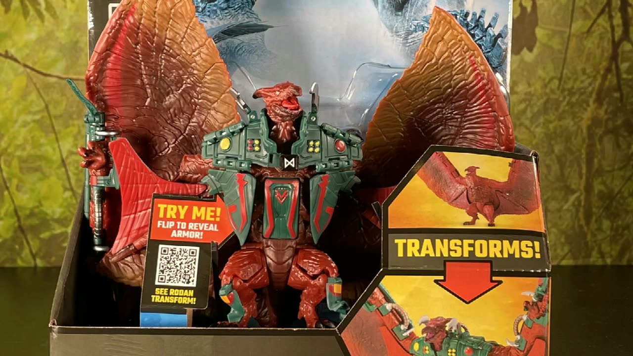 New Godzilla Vs Kong Toys Titan Tech Rodan Unboxed MonsterVerse Godzilla Toys King Kong 2023 #shorts