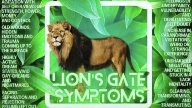 The Lion Gate Portal (create the life of your dreams)