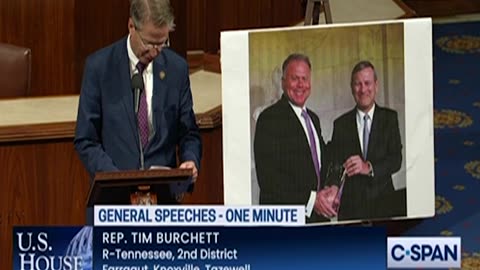 Rep. Burchett gives remarks on Judge Slone's passing