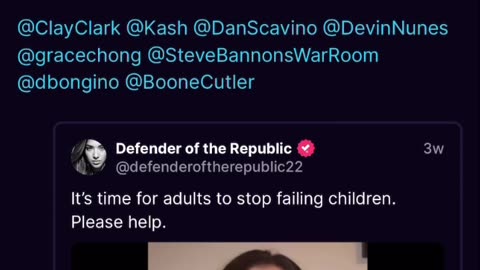 🚨 Please Help Defend The Children From Government Sponsored, Taxpayer Funded Trafficking!