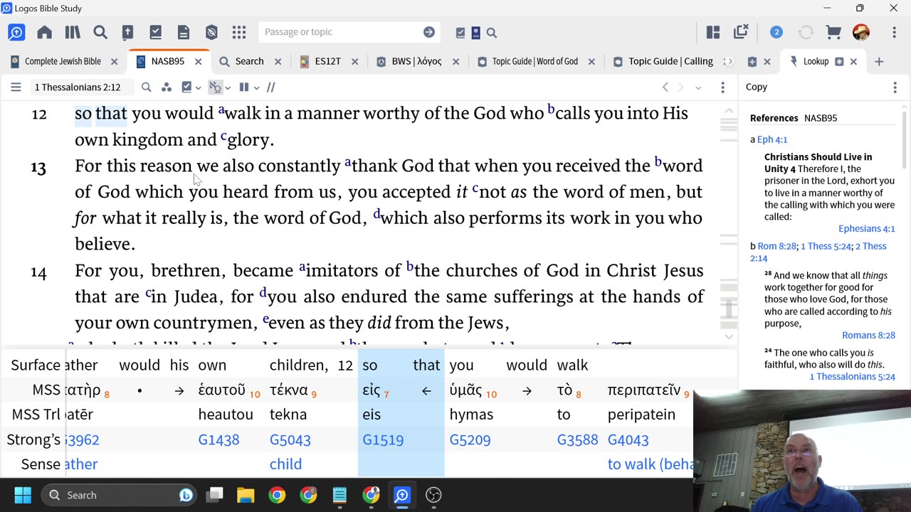 Study in 1 Thessalonians - Session 3