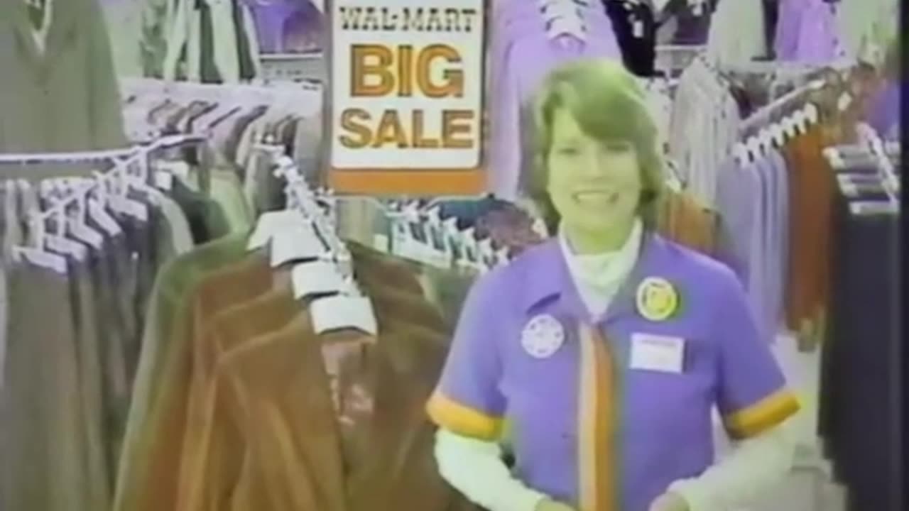 1980 Wal mart commercial.