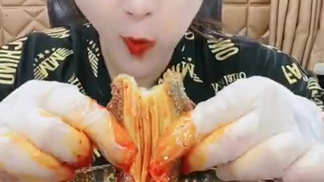 Chinese ASMR Mukbang Eating Show (OCTOPUS, LOBSTER TAIL, KING CRAB... ) #_14