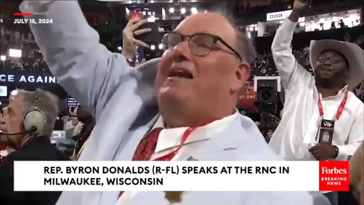 Byron Donalds Sounds Off On Biden-Harris Record In Passionate RNC Remarks