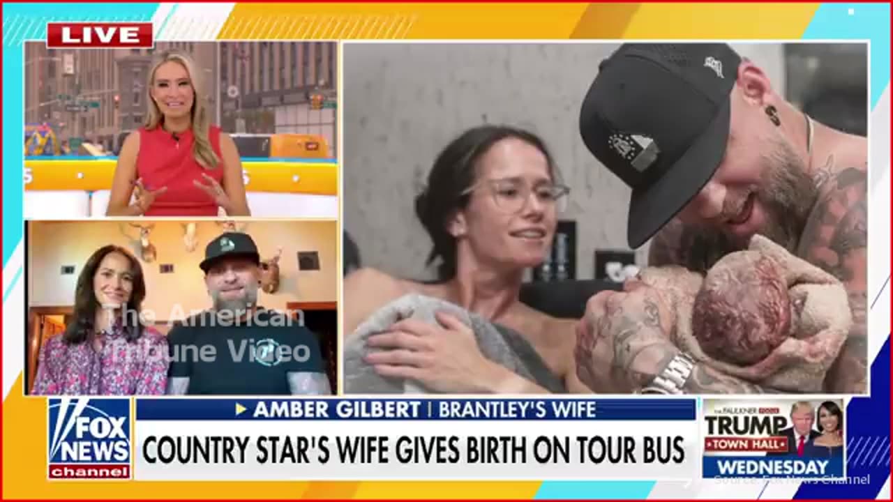 Country Singer Brantley Gilbert Abruptly Pauses Concert as Wife Gives Birth on Tour bus