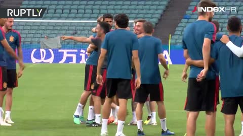 Trening Španjolaca pod novim izbornikom