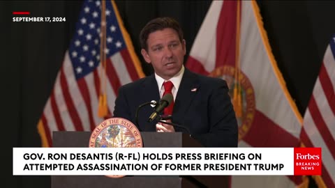 DeSantis Announces Executive Order on Trump Assassination Attempt Case