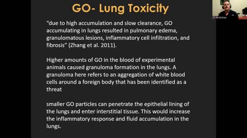 Graphene Oxide and Lung Toxicity