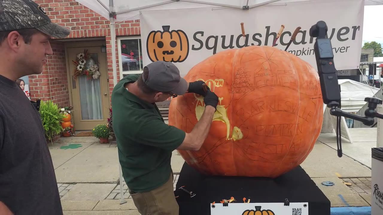 I Grew This Giant Pumpkin 🎃 In 70 Days.. What Did It Weigh at the 2024 Barnesville Pumpkin Festival?