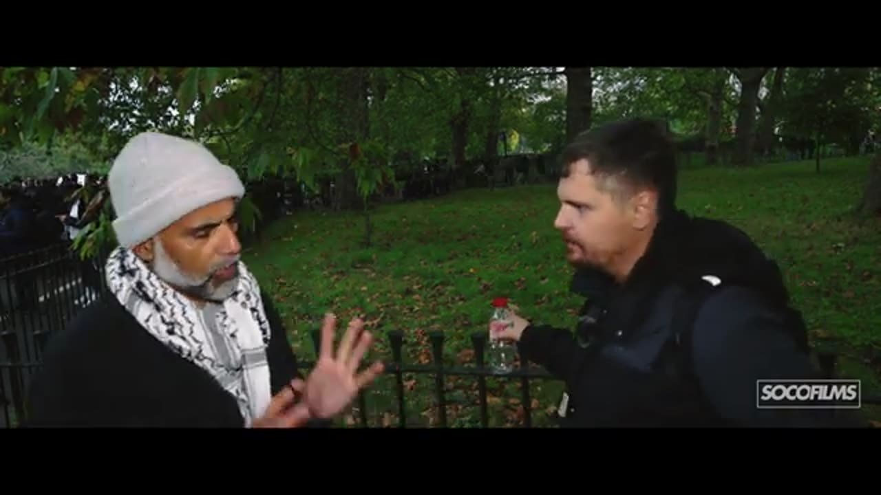 Bob pointing out the illogical contradiction of Allah _ Speakers Corner Debate #