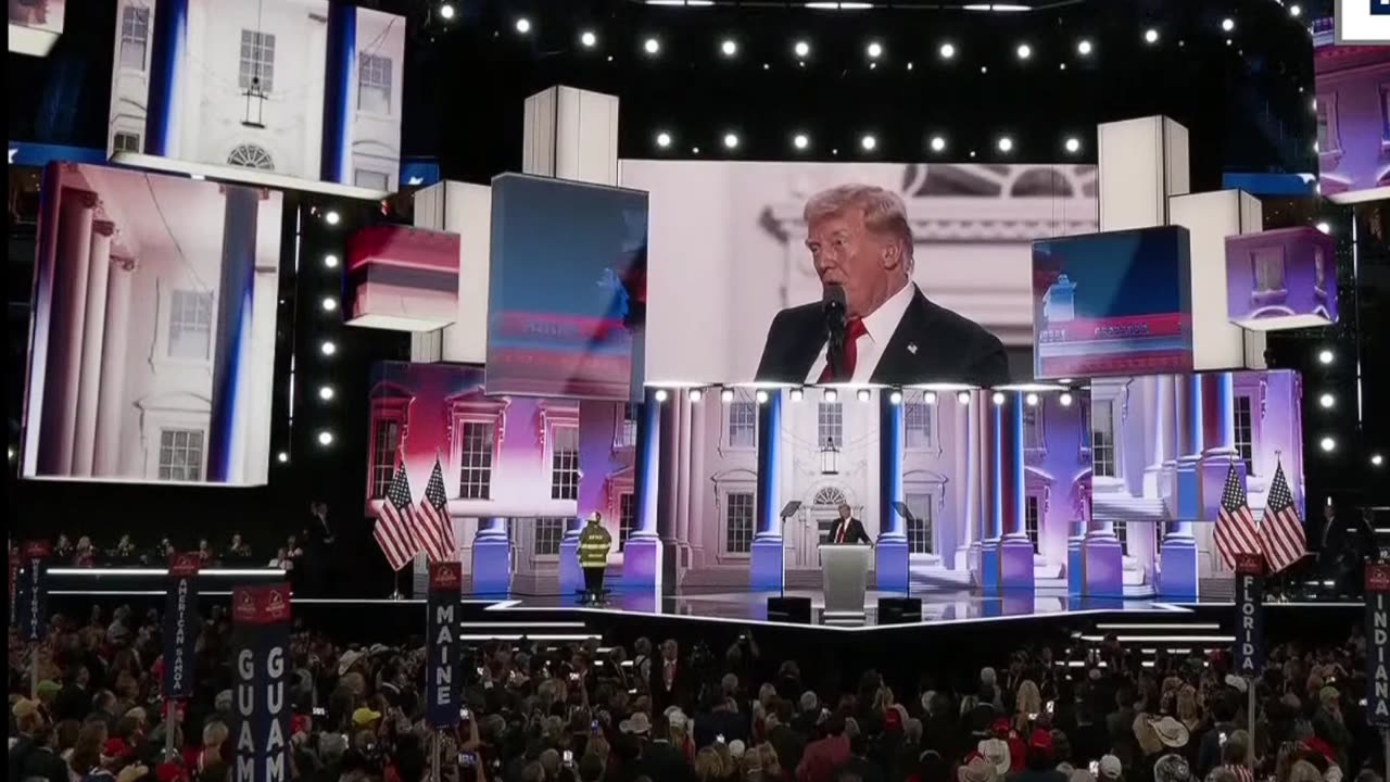 Trump talking on his assassination attempt on speech | Trump RNC Speech 2024