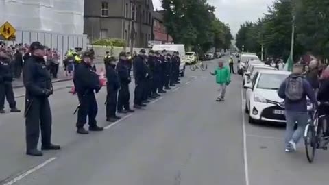 Dundalk, Ireland - Locals rise up