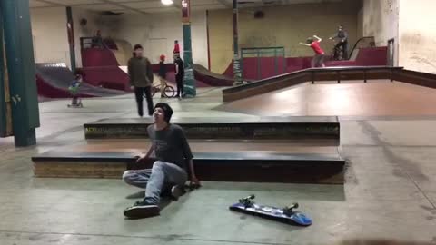 Chris skateboard fail montage