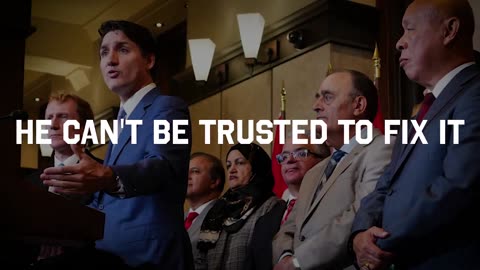 Michael Barrett: Trudeau can’t fix what he broke.