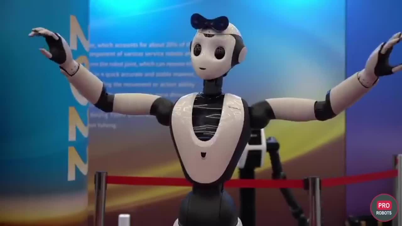 Ex Robots intelligent humanoid robots in China