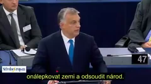 Viktor Orbán - Maďarsko se vašemu vydírání nepodvolí