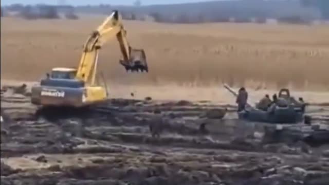 Russian Tanks are Stranded and Need Rescue.
