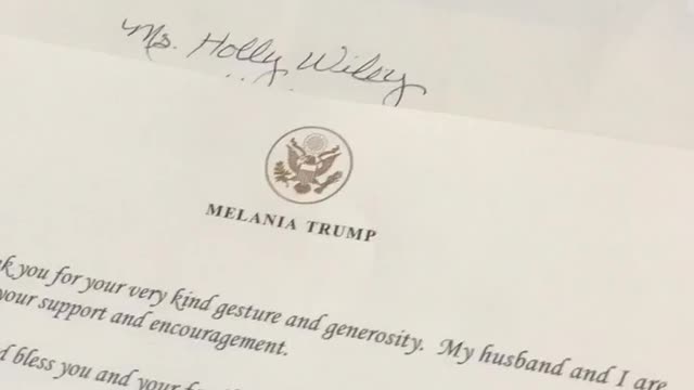 TRUMP. I GOT A LETTER. WOO HOO