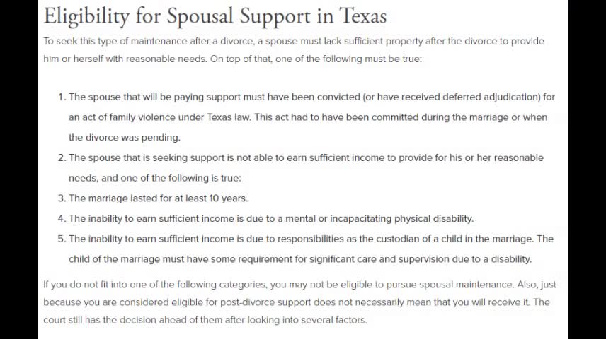 Spousal Support Lawyer