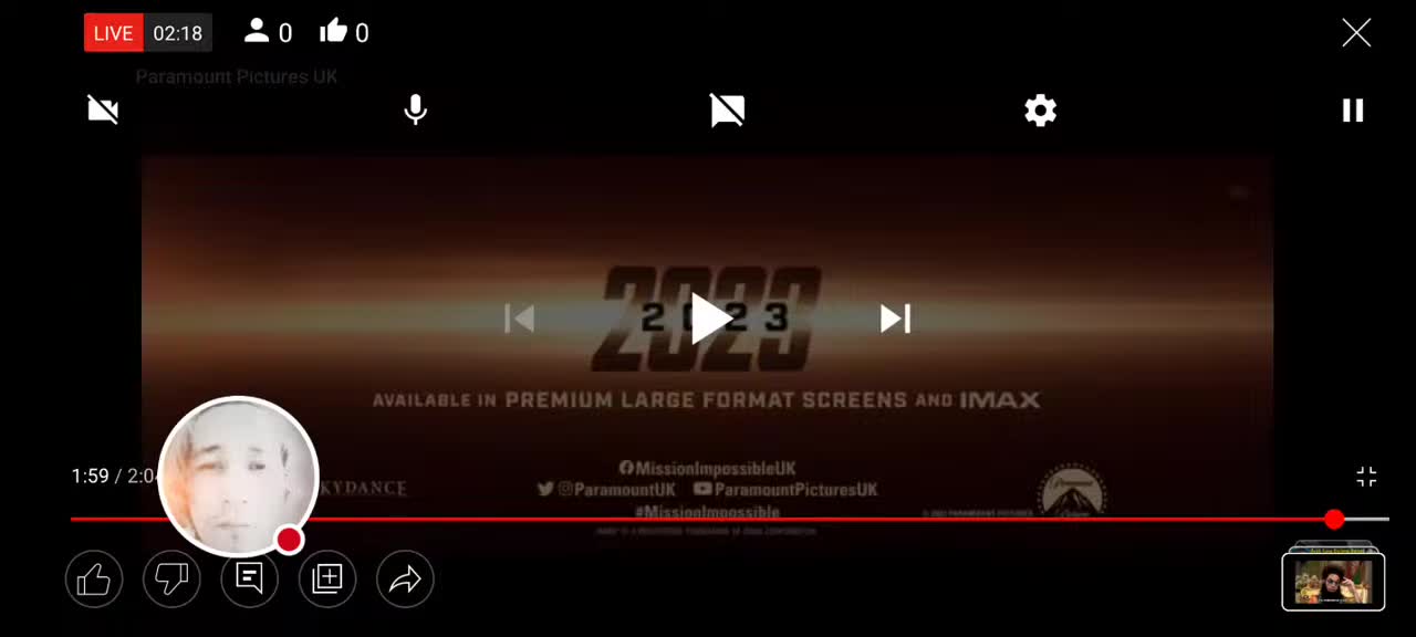 Empression mission impossible 7 teaser