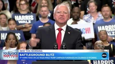 Harris, Walz conclude 5-state swing as Trump holds campaign fundraisers