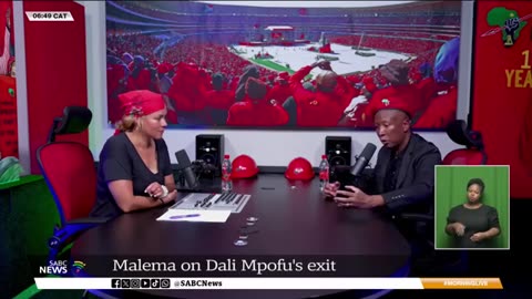 Malema Reacts to Dali Mpofu's Defection to the uMkhonto weSizwe Party