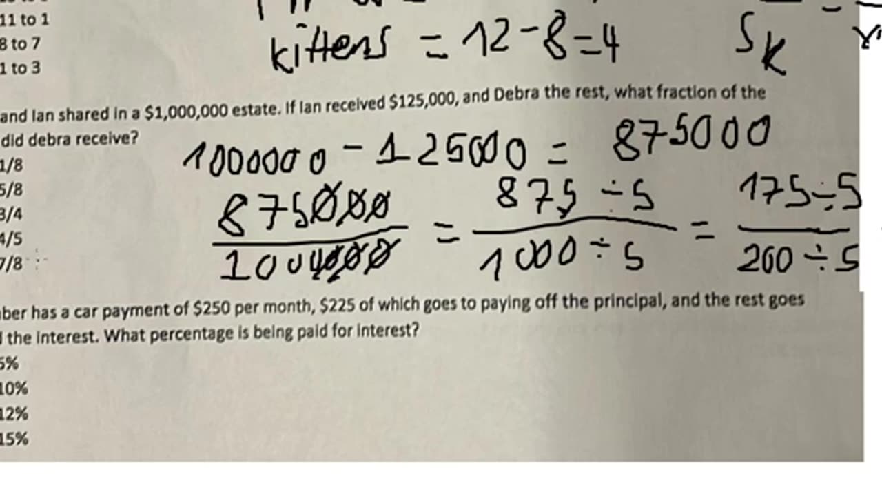 ASVAB Arithmetic Reasoning - Answer in Step-by-step - Solutions - Use for exam 2022-2023