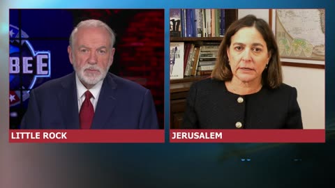 Huckabee with Caroline Glick