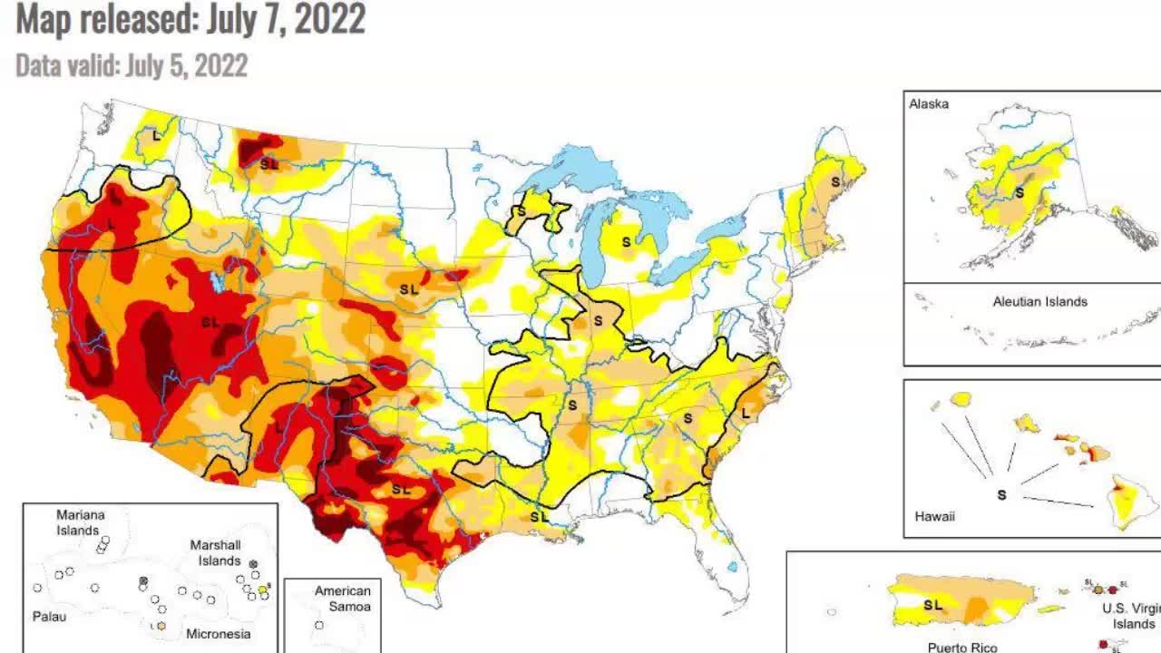 Much Of The Southwest Is Turning Into 'Death Valley', Dust-Bowl Conditions, Water Resources Dry Up