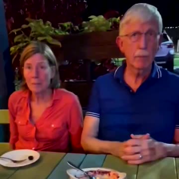 Based on the wife's reaction she has no clue what a monster her husband and Fauci are