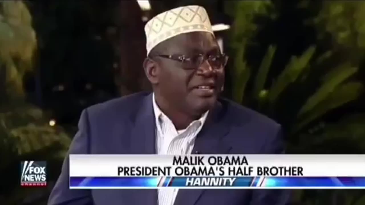 Malik Obama the half brother of Barrack Obama is voting for President Donald Trump